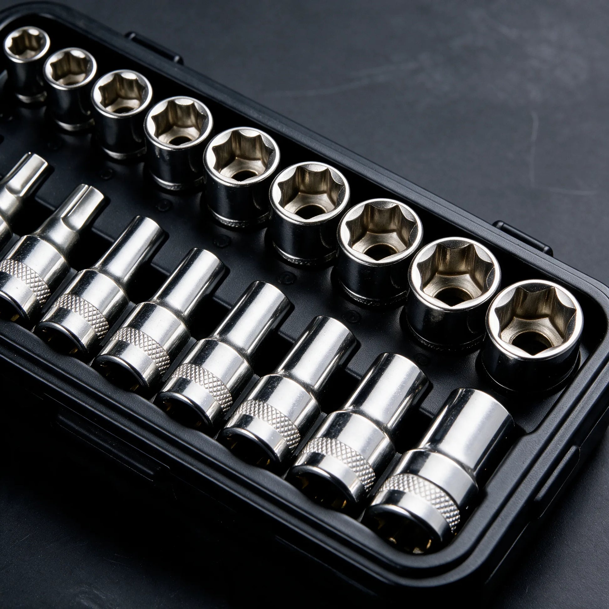 Fixtus 15-Piece 3/8-Inch Drive Universal Socket Set