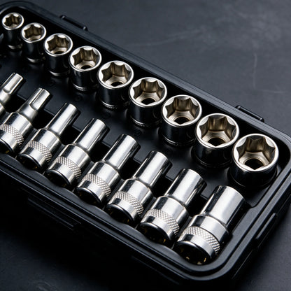 Fixtus 15-Piece 3/8-Inch Drive Universal Socket Set
